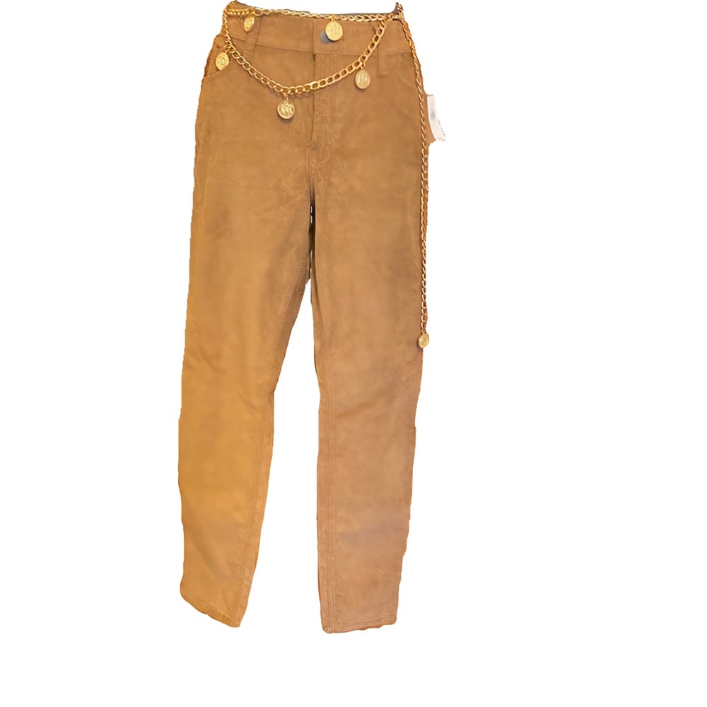 ✨BROWN SUEDE JEANS✨